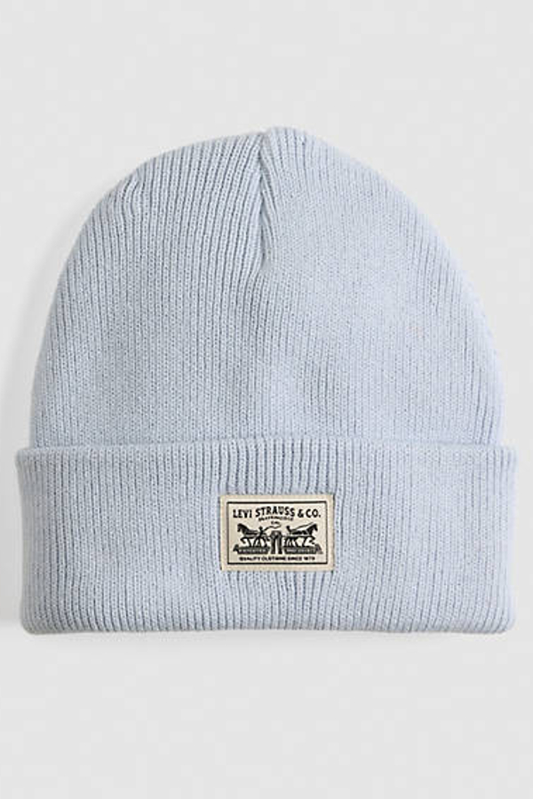 Levi's Backpatch Beanie In White