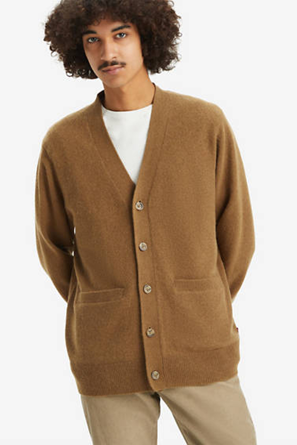Levi's Richmond Cardigan - Men's - L - Brown