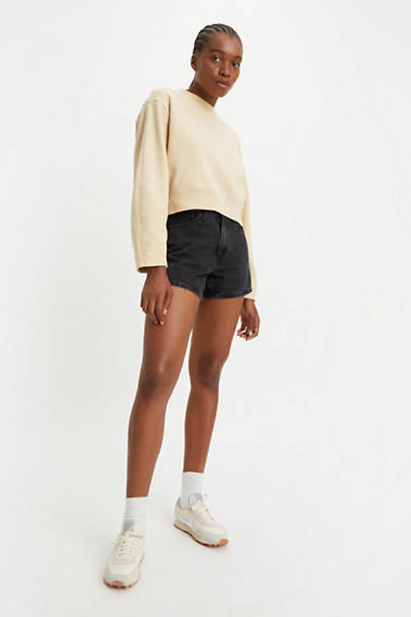 Levi's 80's Mom Shorts - Women's - 26 - Black