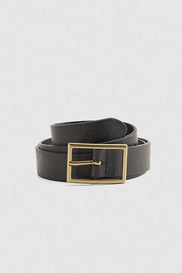 Levi's Rectangle Buckle Belt In Black