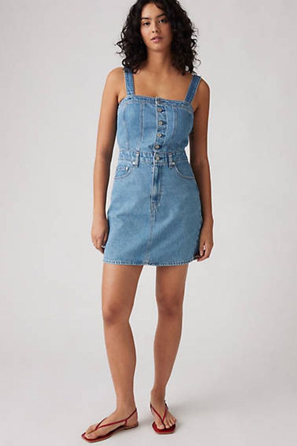 LEVI'S ICONIC BUTTON UP DRESS 