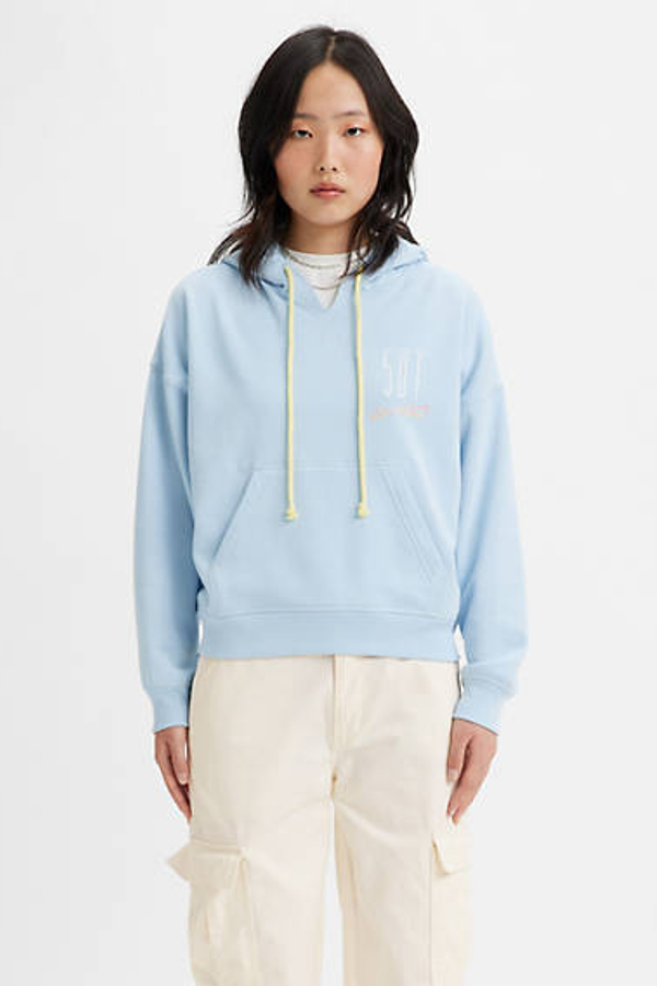 Levi's Graphic Authentic Hoodie - Women's - M - Blue