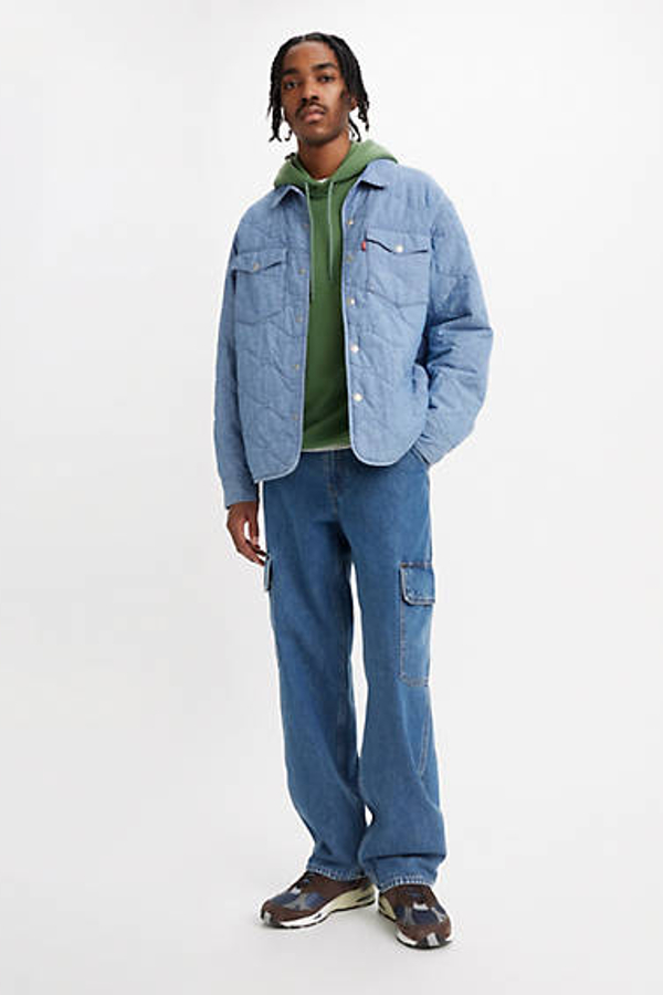 Levi's 568 Loose Straight Cargos - Men's - 31X32 - Blue