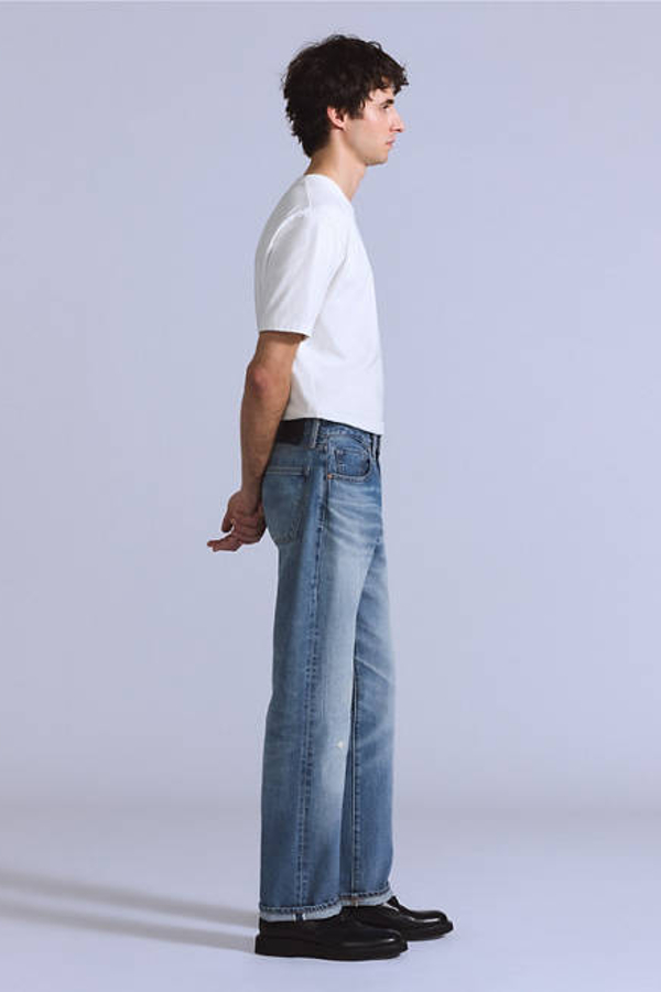 Levi's Blue Tab Anchor Relaxed Jeans In Blue