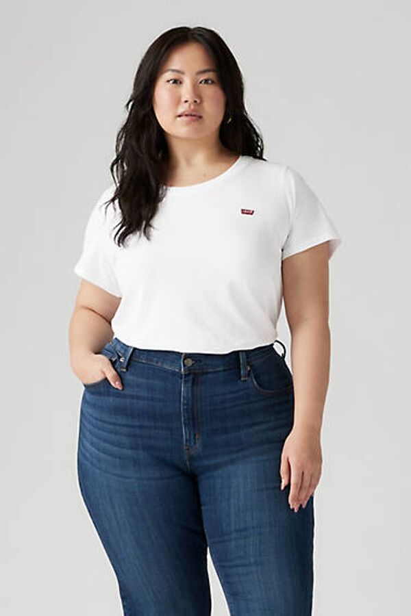 Levi's The Perfect Tee (plus) In White