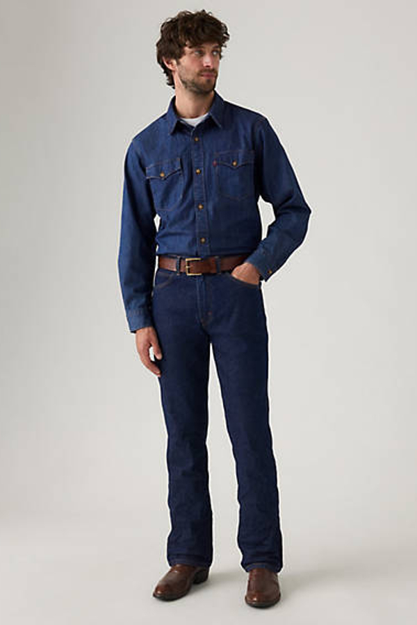 Levi's 537 Western Bootcut Jeans - Men's - 33X30 - Blue