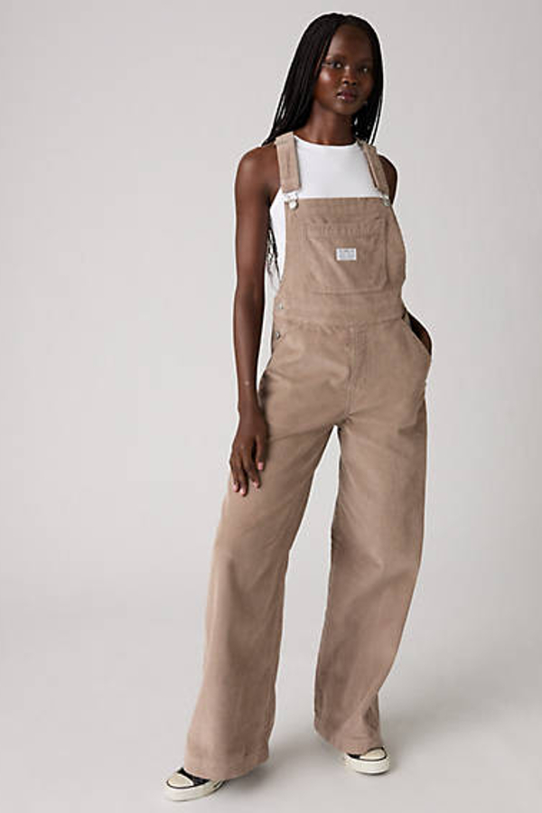 Levi's Xl Corduroy Overalls In Brown