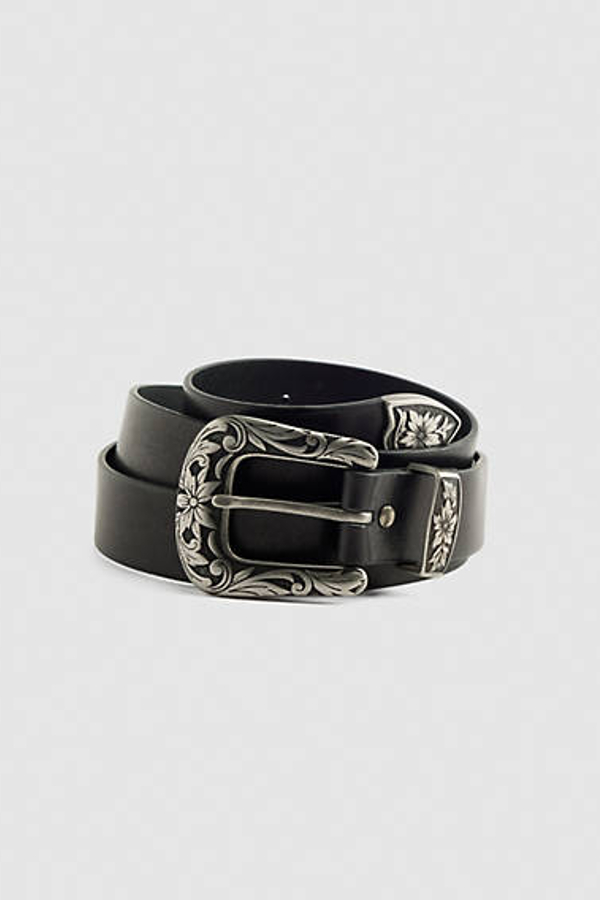 Levi's Go West Belt In Black