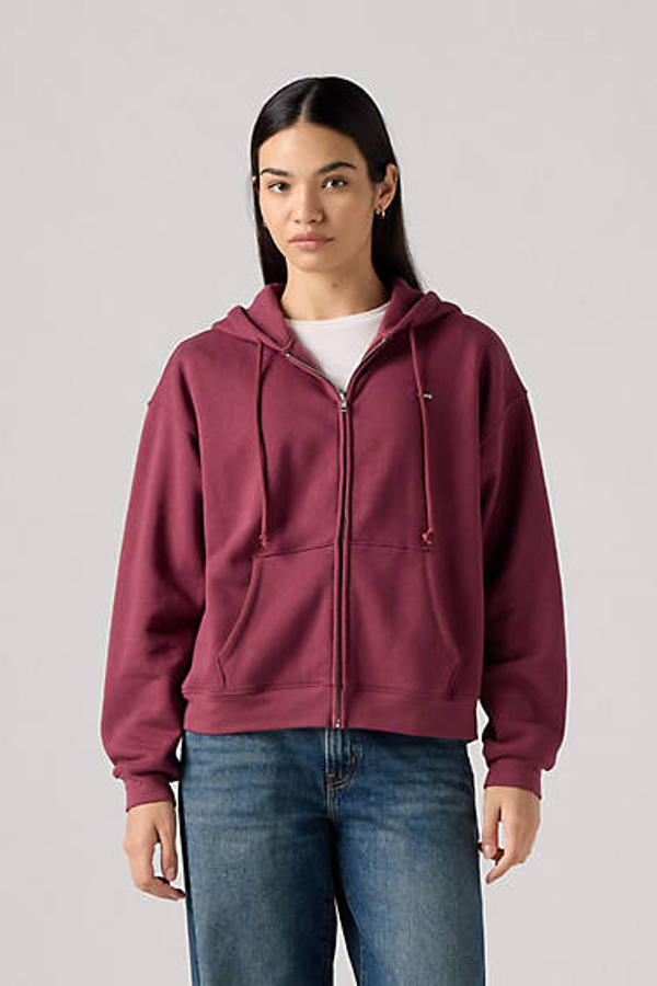 Levi's Everyday Zip Hoodie - Women's - XL - Red