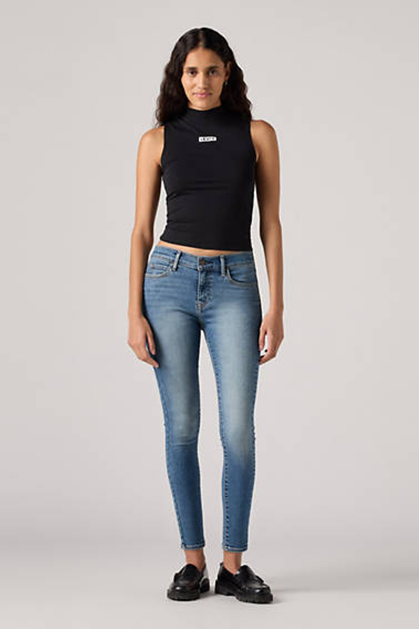 Levi's 710 Super Skinny Jeans - Women's - 25X28 - Blue