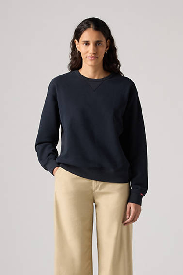 Levi's Heritage Crewneck Sweatshirt In Black