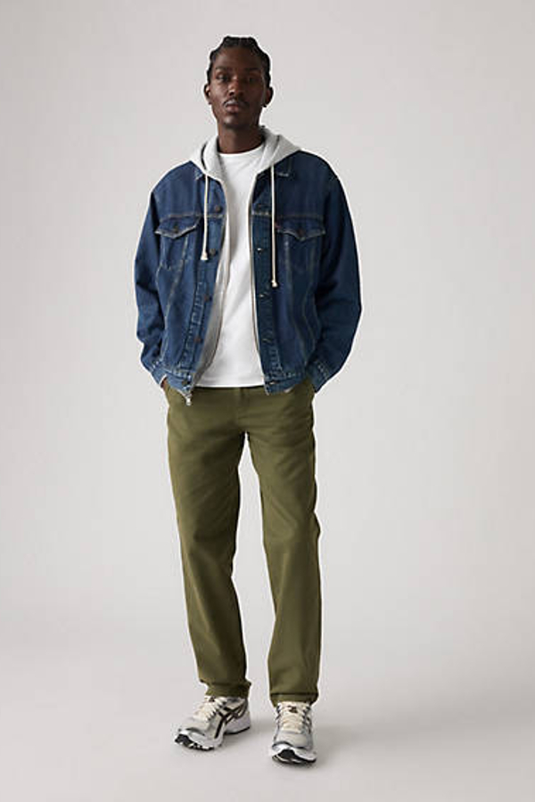 Levi's Xx Authentic Relaxed Chinos In Green