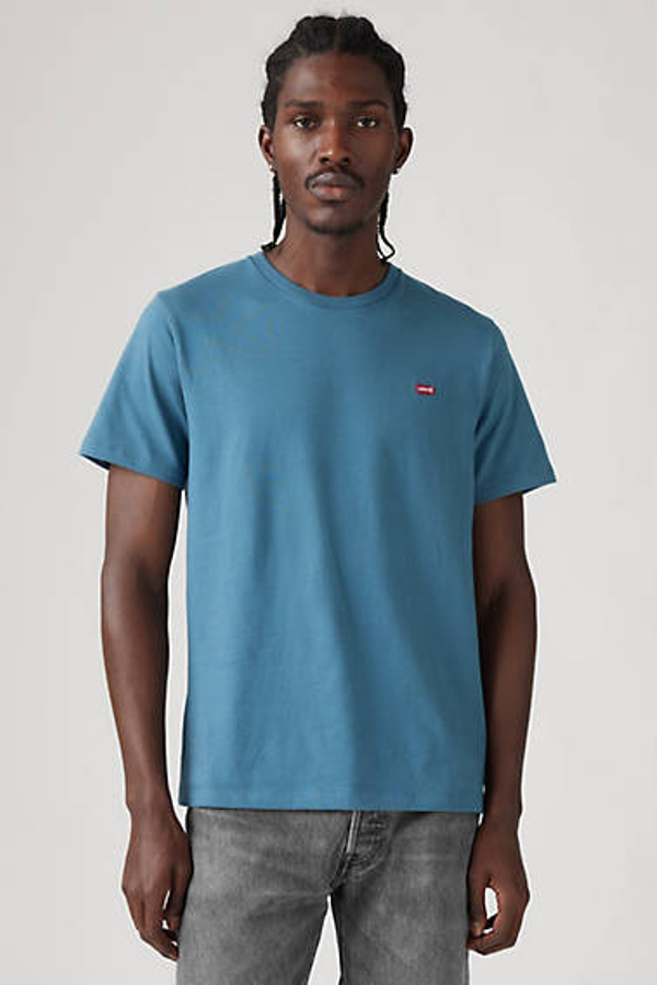 Levi's Men's Green Original Housemark Tee - Extra Small
