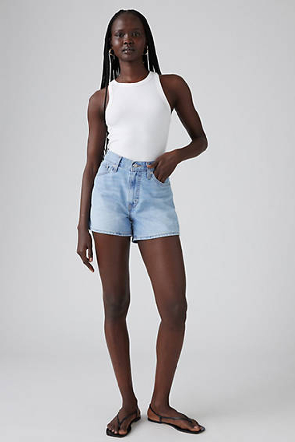 Levi's 80's Mom Shorts - Women's - 24 - Blue