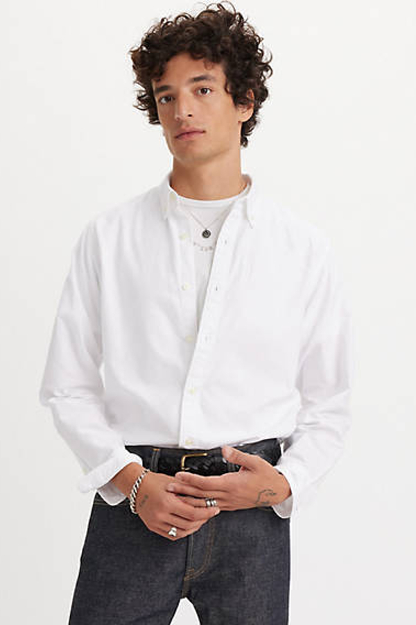 Levi's Authentic Button Down Shirt - Men's - S - White