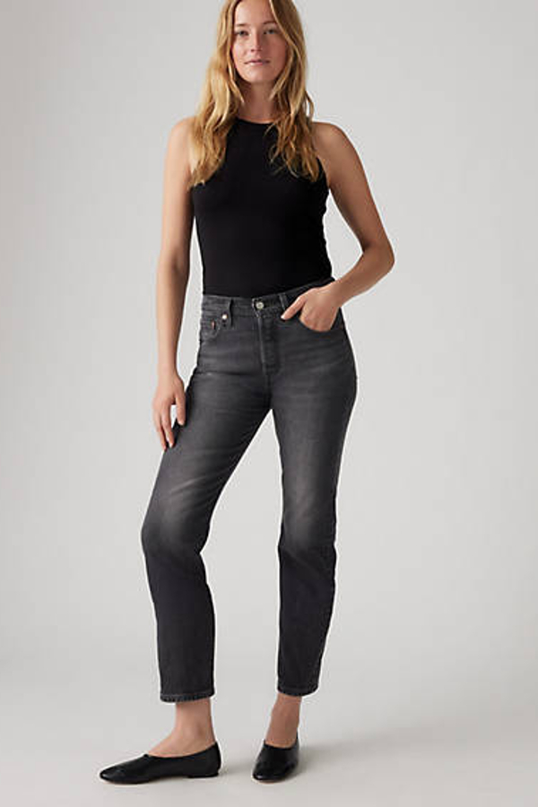 Levi's 501 Crop Jeans - Women's - 27X30 - Black