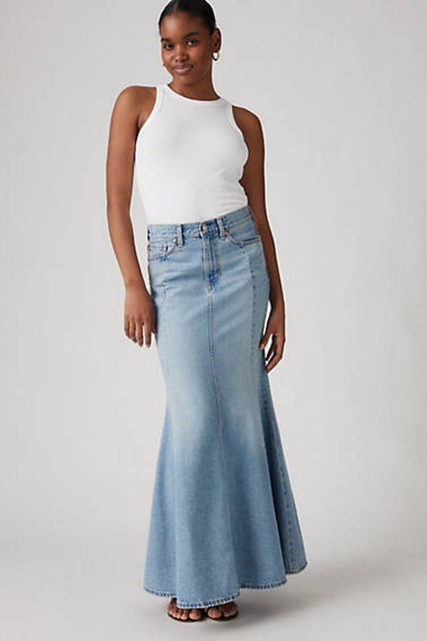 Levi's Mermaid Skirt - Women's - 24 - Blue