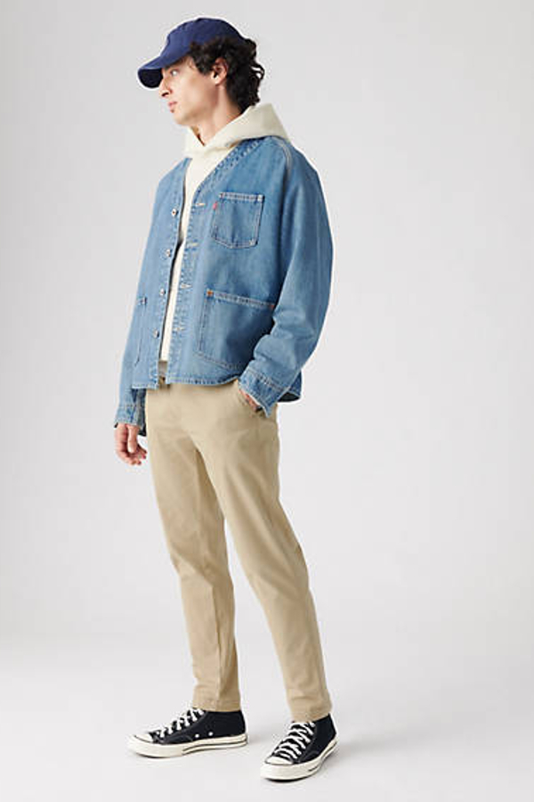Levi's XX Chino Standard Taper Pants - Men's - 34X30 - Cream / Shady Gold