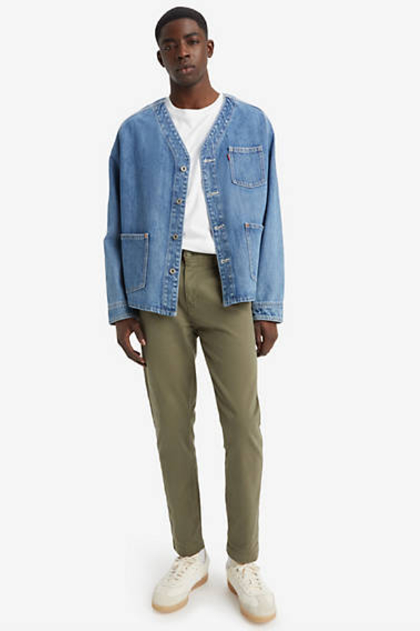 Levi's XX Chino Standard Taper Pants - Men's - 38X32 - Khaki / Bunker Olive Shady