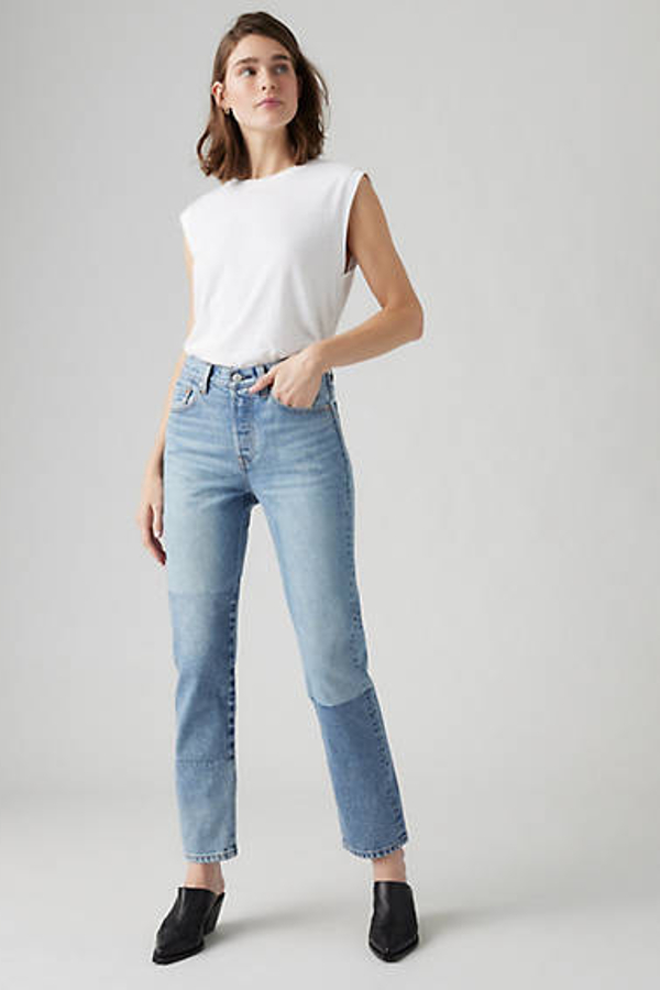 Levi's 501 Original Fit Women's Jeans 26x30 In Blue