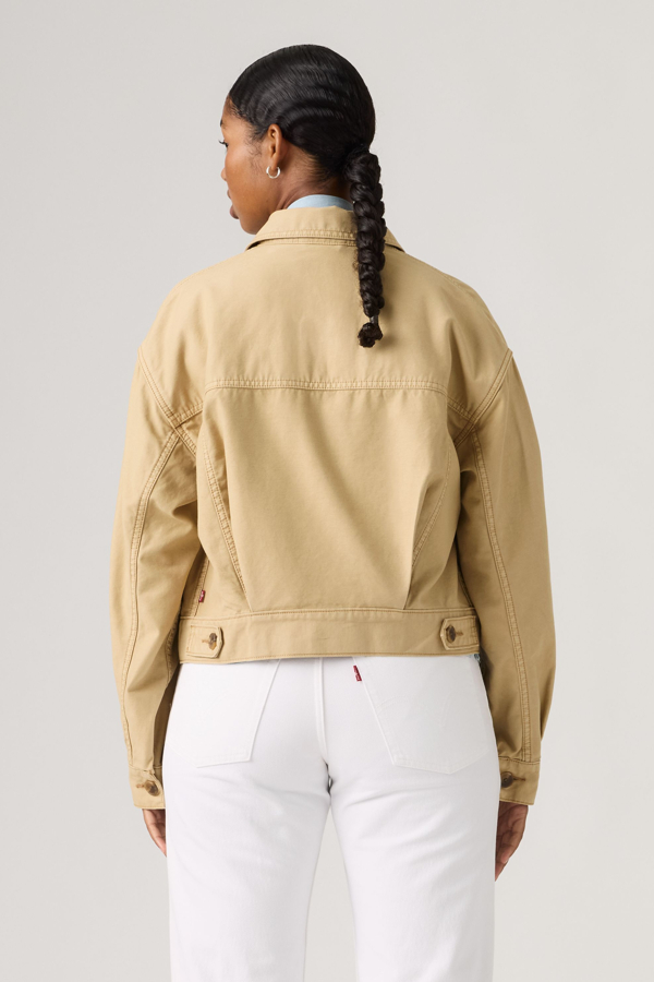 Levi's Marlowe Utility Heritage Jacket In Brown