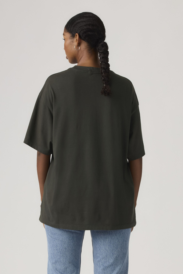 Levi's Graphic Short Stack Tee In Black