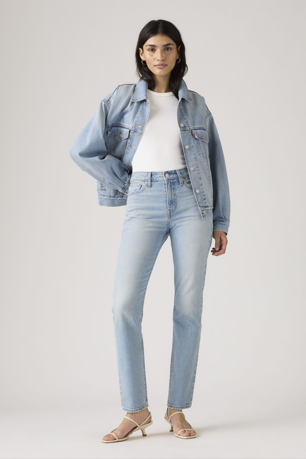Levi's Wedgie Slim Jeans - Damen - Helle Waschung / Helle Waschung