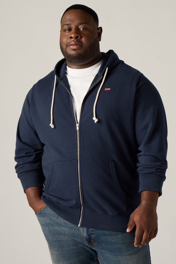 Levi's Original Housemark Hoodie mit Reißverschluss (Big und Tall) - Herren - Blau / Blau