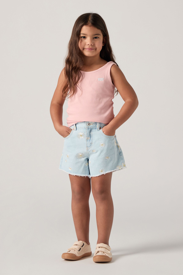 Levi's Kids Daisy Denim A-Line Shorts - Damen - Blau / Blau