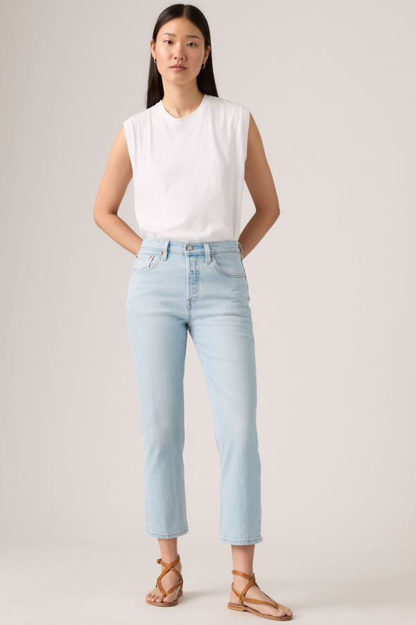 Levi's 501 Crop Jeans - Damen - Helle Waschung / Helle Waschung