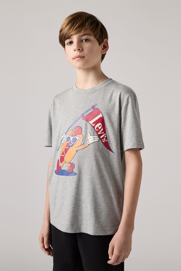 Levi's Teenager Parading Hot Dog Tee - Herren - Grau / Grau