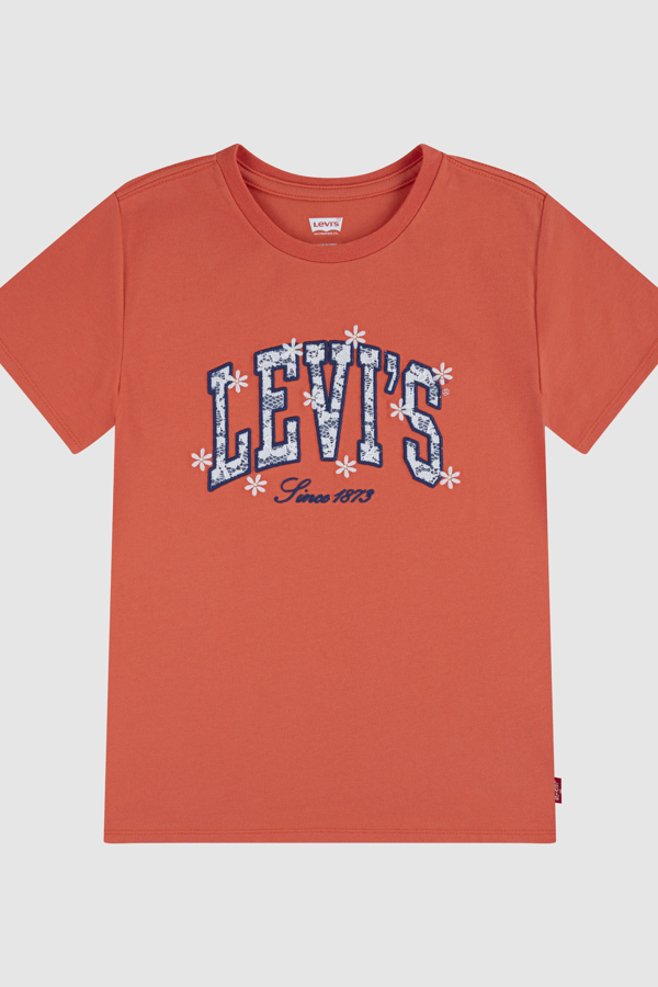 Levi's Teenager Chambray Applique Top - Damen - Rot / Rot