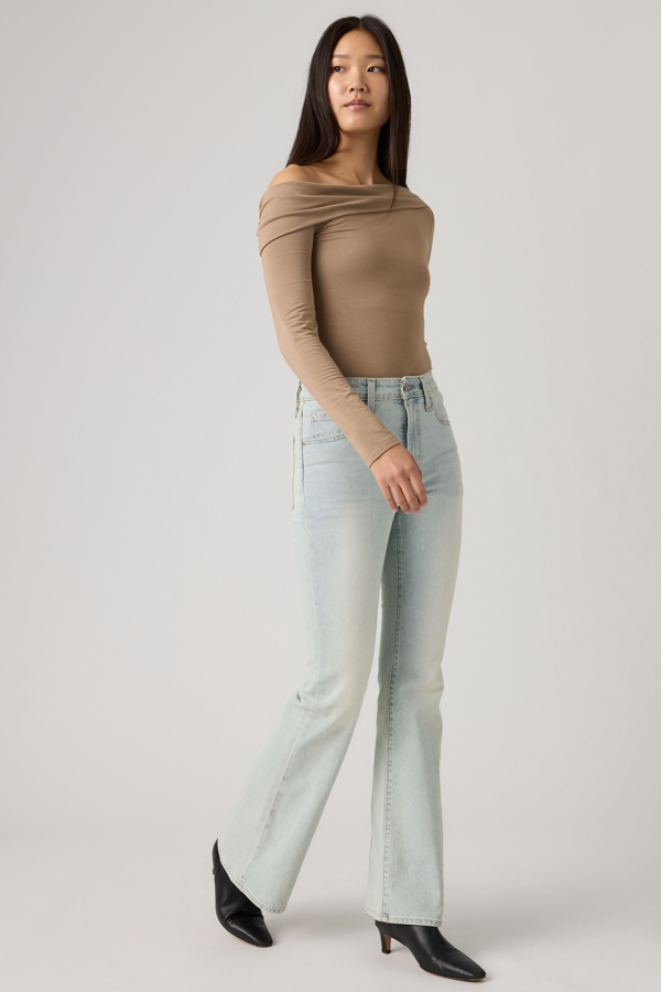Levi's 726 High Rise Flare Jeans - Damen - Helle Waschung / Helle Waschung