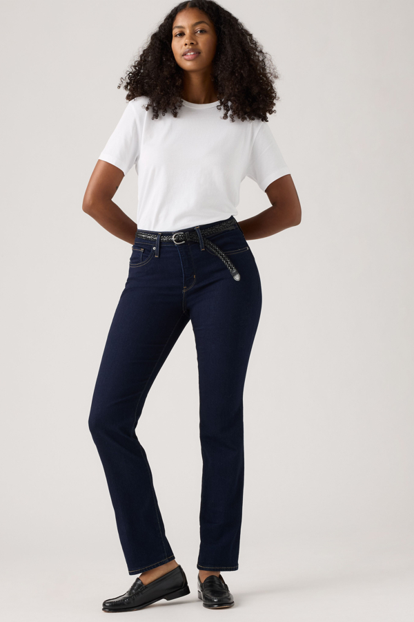 Levi's 314 Shaping Straight Jeans - Damen - Dunkle Waschung / Dunkle Waschung