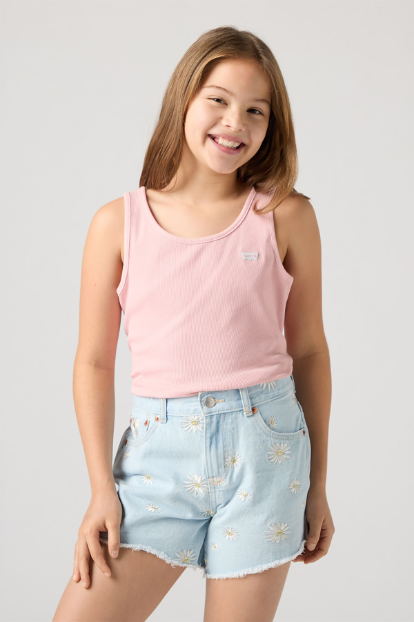 Levi's Teenager Meet and Greet Ribbed Tank Top - Damen - Rosa / Rosa