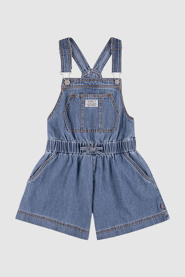 Levi's Kids Tie Waist Shortalls - Damen - Blau / Blau
