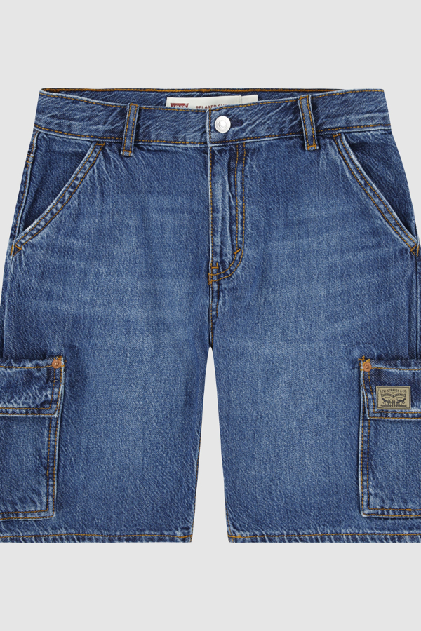Levi's Teenager Denim Cargo Shorts - Herren - Blau / Blau