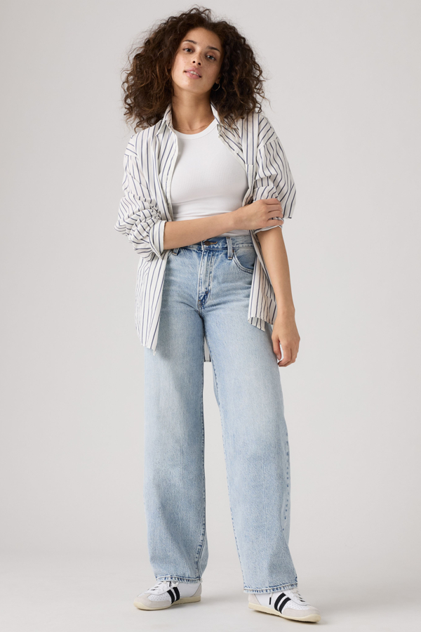 Levi's Baggy Dad Jeans - Damen - Helle Waschung / Helle Waschung