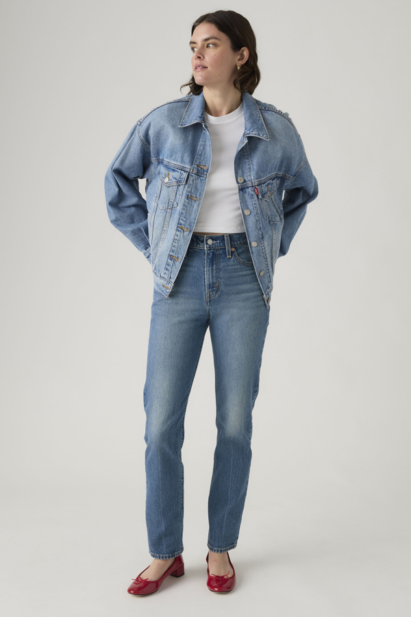 Levi's Wedgie Slim Jeans - Damen - Mittlere Waschung / Mittlere Waschung