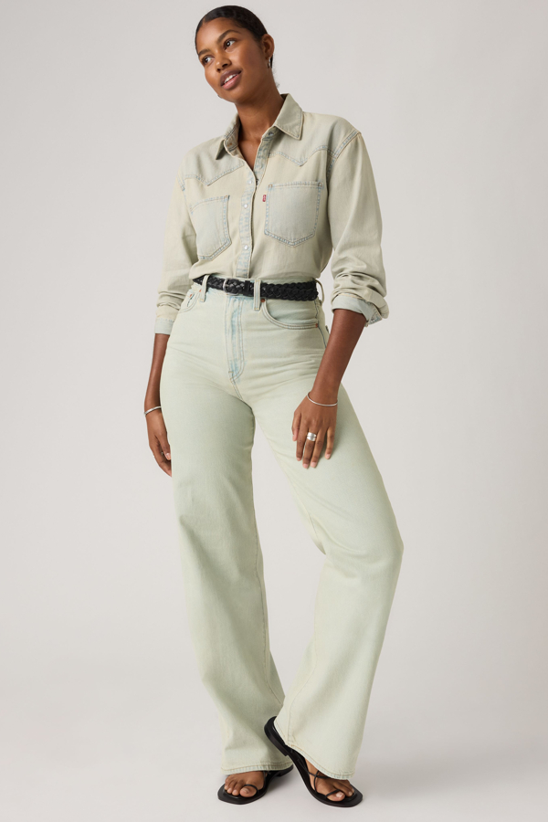 Levi's Ribcage Wide Leg Jeans - Damen - Helle Waschung / Helle Waschung