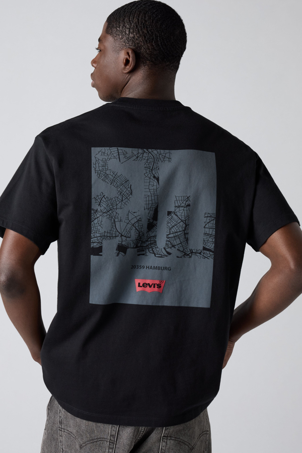 Levi's Vintage Fit Graphic Tee - Herren - Schwarz / Schwarz