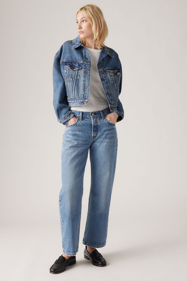 Levi's 501 90's Ankle Jeans - Damen - Mittlere Waschung / Mittlere Waschung