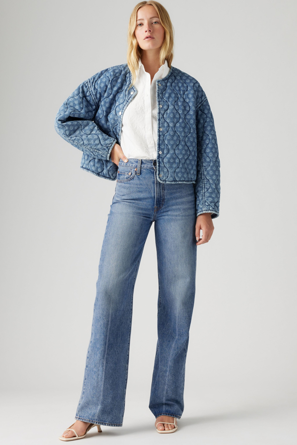 Levi's Ribcage Wide Leg Jeans - Damen - Mittlere Waschung / Mittlere Waschung