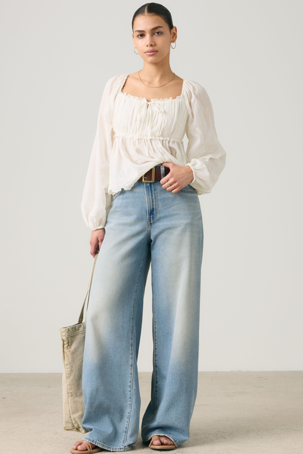 Levi's XL Lightweight Straight Jeans - Damen - Mittlere Waschung / Mittlere Waschung