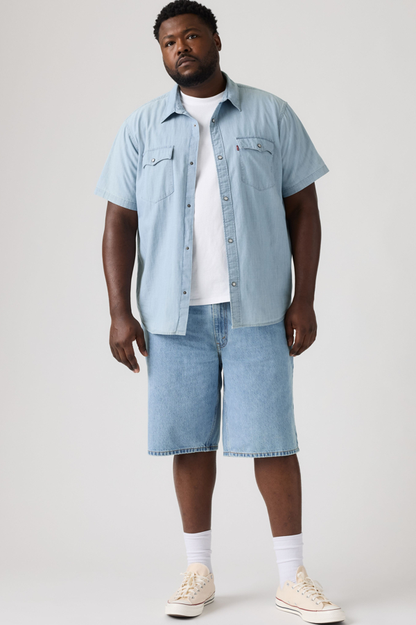 Levi's 469 Loose Shorts (Big & Tall) - Herren - Helle Waschung / Helle Waschung