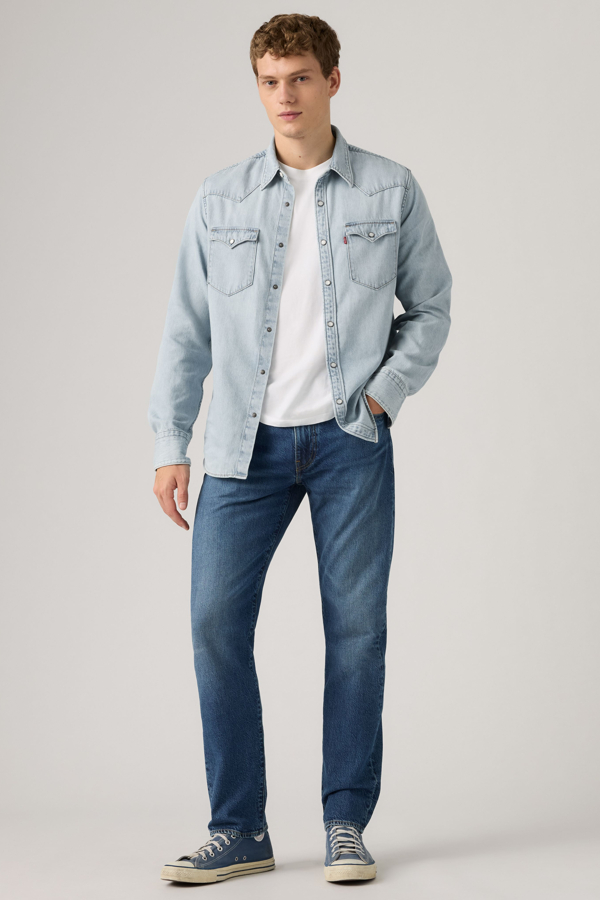Levi's 502 Taper Jeans - Herren - Mittlere Waschung / Mittlere Waschung