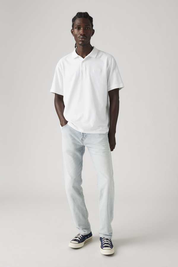 Levi's 502 Taper Jeans aus Linen+ Denim - Herren - Helle Waschung / Helle Waschung