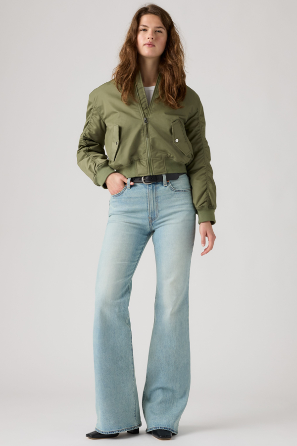 Levi's Ribcage Schlagjeans - Damen - Helle Waschung / Helle Waschung