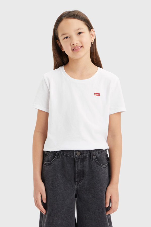 Levi's Teenager Batwing Chest Hit T-Shirt - Damen - Weiß / Weiß