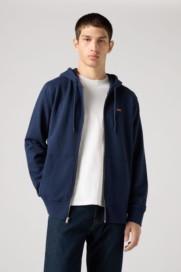 Levi's Original Hoodie mit Reißverschluss - Herren - Blau / Blau